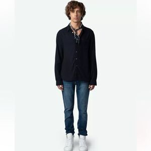 $248 Zadig & Voltaire Tyrona Shirt NWT XL